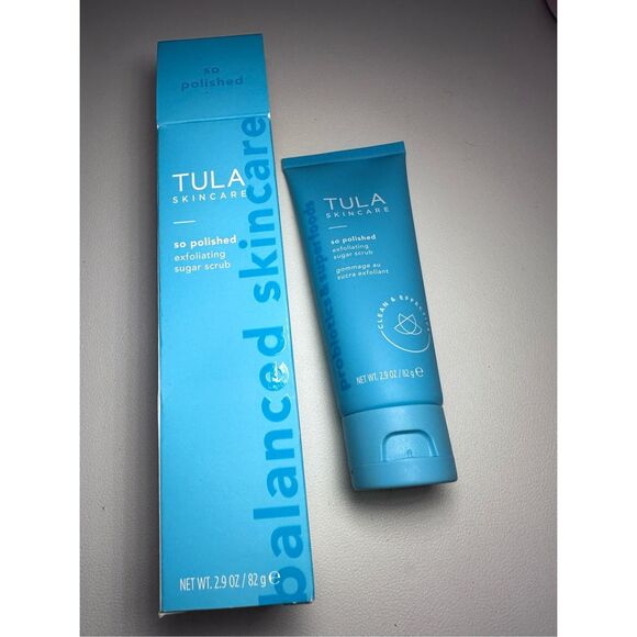 TULA Skincare So Polished Exfoliating Sugar Scrub 82g - Picture 1 of 7